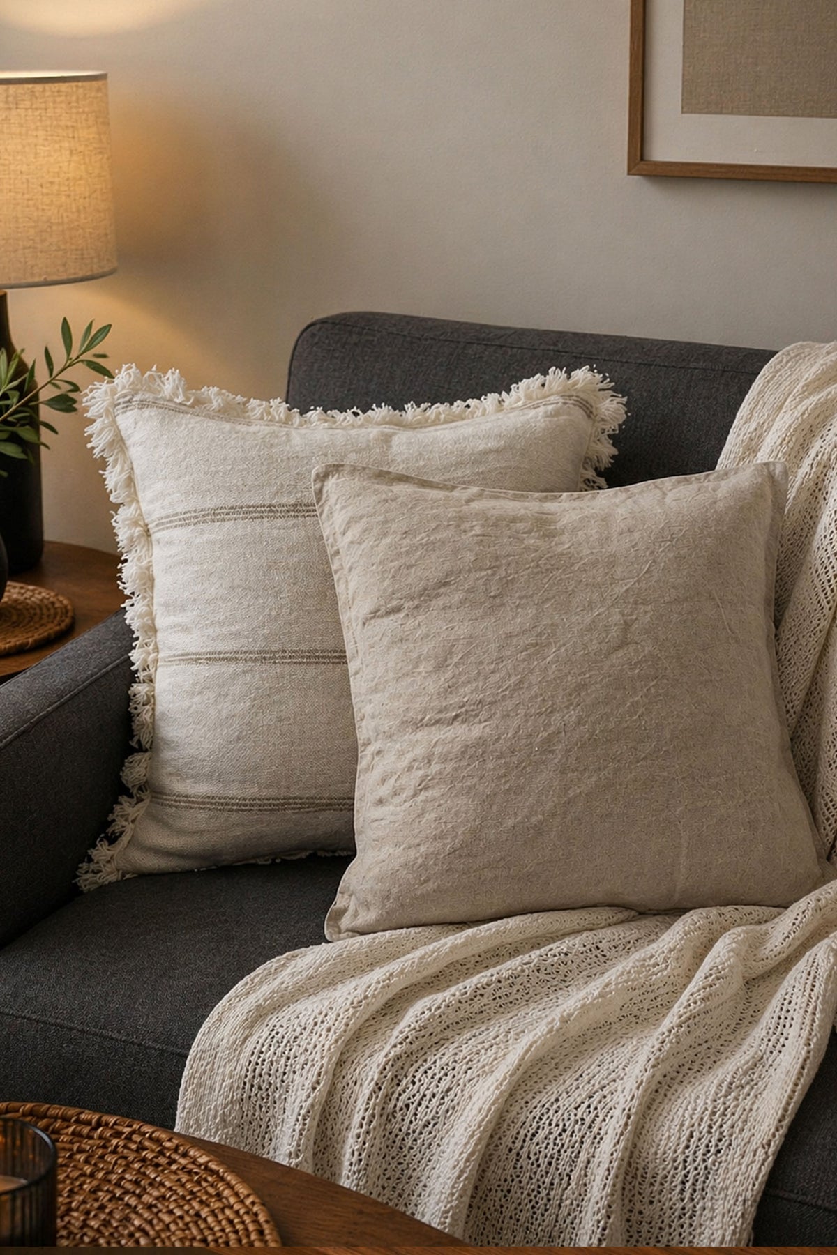 Natural Core Cushion Cover