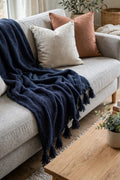 Midnight Weave Throw
